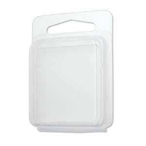 Clamshell 1.75 x 0.5 x 2 PVC Boxes